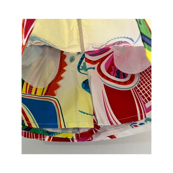 Bamboo Traders Bright Floral Skirt Size 8 - Picture 2 of 6